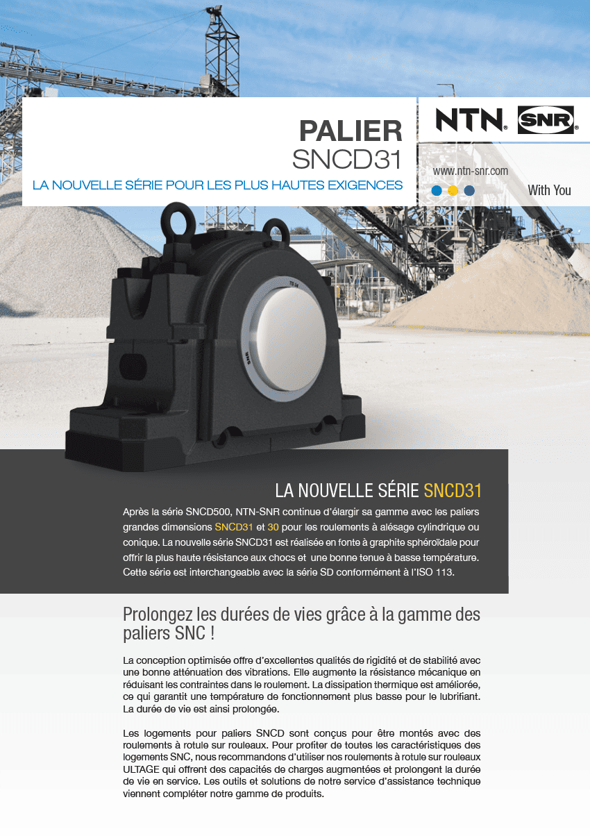 Desrolest-NTN SNR Pack carrière