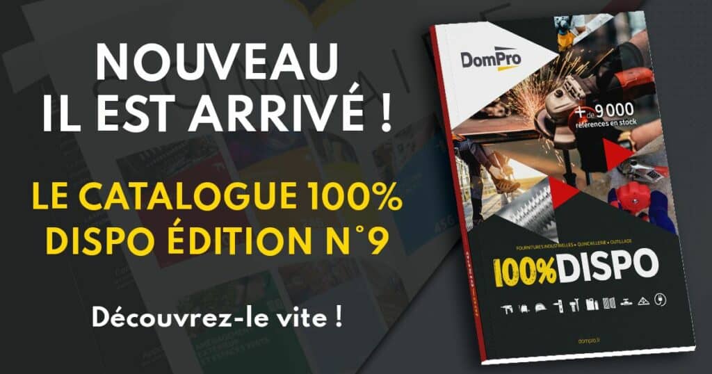 100% dispo 9 DOMPRO fournitures industrielles