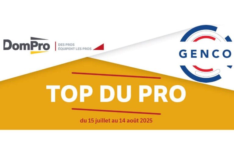 dompro top du pro 2025 valable chez DESROLEST en alsace cet été